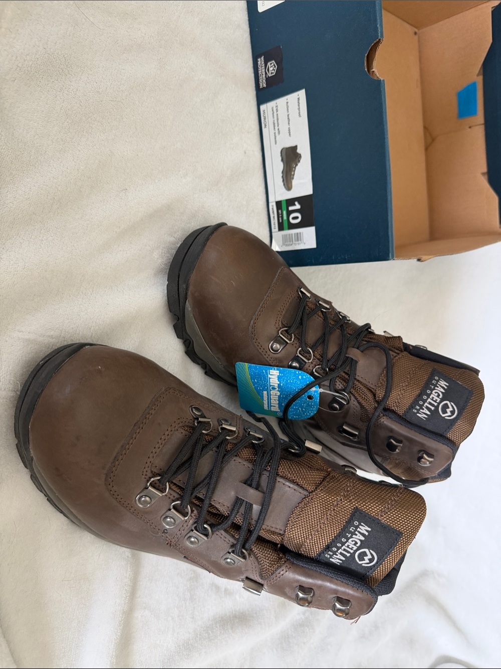Magellan Outdoors Brown Men's Waterproof Trekking Boots